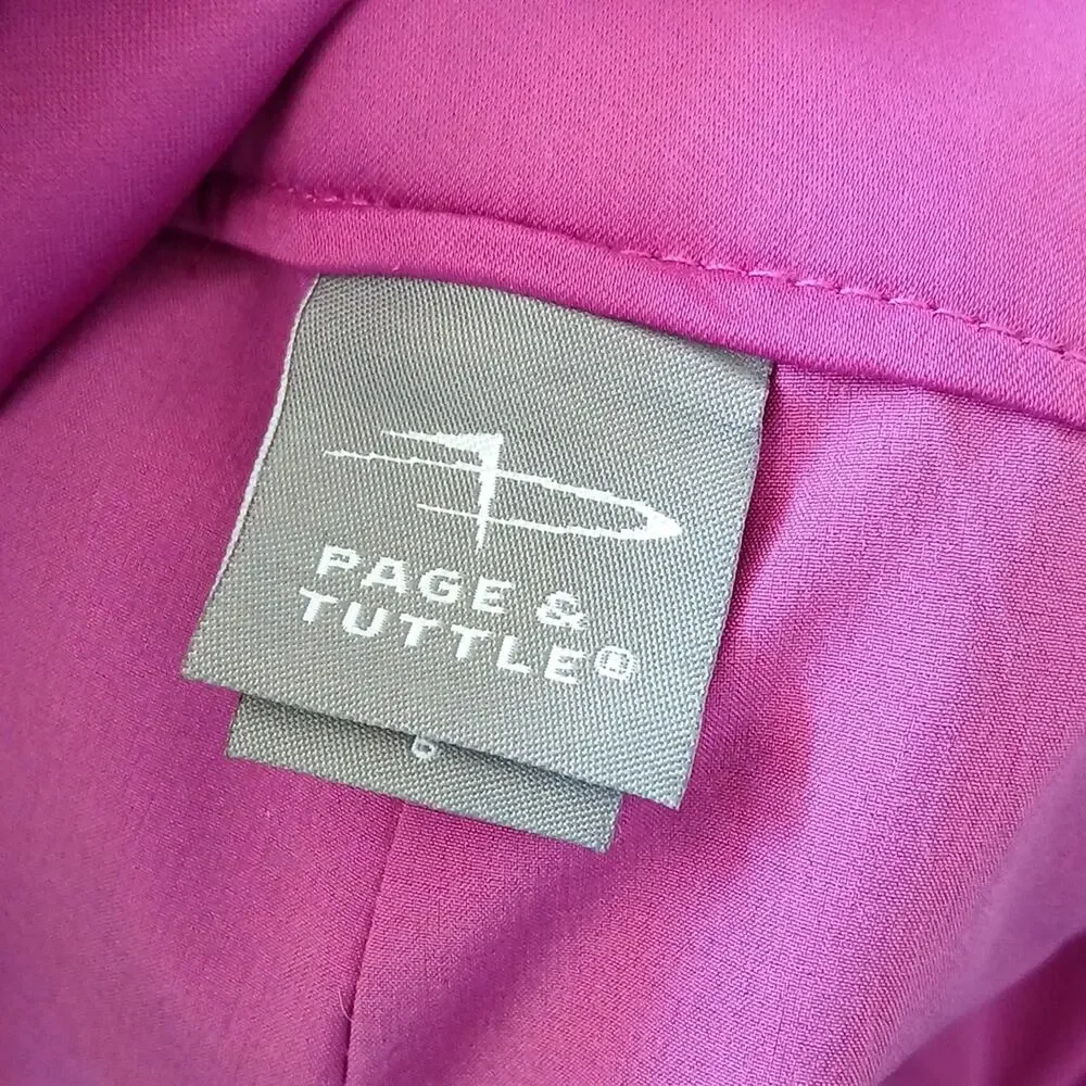 Page & Tuttle Purple Golf Skirt With Built In Shorts